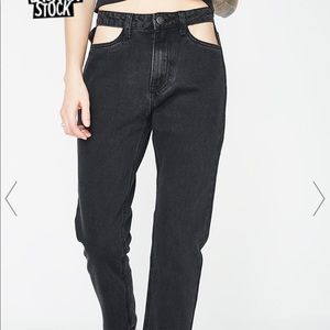 Momokrom Cut Out Pocket Jeans